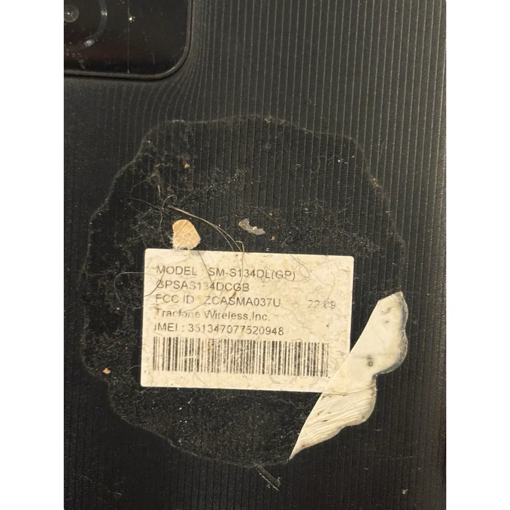 Samsung Galaxy A03s SM-S134DL(GP) TracFon Black Screen Damage